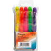 Integra Liquid Highlighters - Fine Marker Point - Chisel Marker Point Style - Assorted - 5 / Set