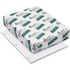 SKILCRAFT 7530-01-033-8891 Xerographic Paper - 92 Brightness - Letter - 8 1/2" x 11" - 20 lb Basis Weight - 5000 / Box - SFI - Acid-free, Punched