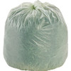 Stout EcoSafe Trash Bags - 30 gal - 30" Width x 39" Length x 1.10 mil (28 Micron) Thickness - Green - Plastic - 48/Carton