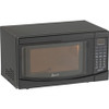 Avanti 0.7 cubic foot Microwave - Single - 5.24 gal Capacity - Microwave, Baking, Roasting - 10 Power Levels - 700 W Microwave Power - 120 V AC - FuseGlass - Countertop - Black