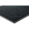 Genuine Joe Platinum Series Indoor Wiper Mats - Warehouse, Indoor - 56" Length x 33.50" Width - Nylon, Rubber - Gray