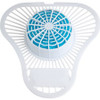 Genuine Joe Non-Para Green Apple Scent Urinal Screen - Lasts upto 30 Days - Non-para Deodorizer, Water Soluble - 12 / Box - Blue