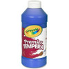 Crayola 16 oz. Premier Tempera Paint - 16 oz - 1 Each - Blue