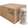Genuine Joe Ripple Hot Cup Protective Lids - Polystyrene - 20 / Carton - White
