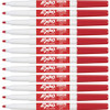 EXPO Low-Odor Dry-erase Markers - Fine Marker Point - Red - 1 Dozen
