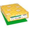 Astrobrights Laser, Inkjet Colored Paper - Gamma Green - 30% Recycled Content - Letter - 8 1/2" x 11" - 24 lb Basis Weight - 500 / Ream - FSC, Green Seal - Acid-free, Lignin-free, Heavyweight