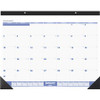 At-A-Glance Monthly Desk Pad - Monthly - 1 Year - January 2023 till December 2023 - 1 Month Single Page Layout - 22" x 17" Sheet Size - Desktop - Blue, Gray - Poly, Paper - 1 Each