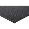 Genuine Joe EcoGuard Indoor Wiper Floor Mats - Indoor - 36" Length x 24" Width - Plastic, Rubber - Charcoal Gray