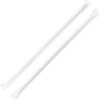 Genuine Joe Jumbo Translucent Straight Straws - 7.8" Length - 500 / Box - Clear