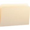 Smead Straight Tab Cut Legal Recycled Top Tab File Folder - 8 1/2" x 14" - 3/4" Expansion - Manila - Manila - 10% Recycled - 100 / Box