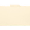 Smead 1/3 Tab Cut Legal Recycled Top Tab File Folder - 8 1/2" x 14" - 3/4" Expansion - Top Tab Location - Second Tab Position - Manila - Manila - 10% Recycled - 100 / Box