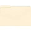 Smead 1/3 Tab Cut Legal Recycled Top Tab File Folder - 8 1/2" x 14" - 3/4" Expansion - Top Tab Location - First Tab Position - Manila - Manila - 10% Recycled - 100 / Box