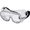 Crews Safety Goggles - Comfortable, Indirect Ventilation, Latex-free, Scratch Resistant - Debris, Flying Particle, Ultraviolet Protection - Clear - 1 Each