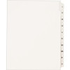 Avery Individual Legal Dividers - 1 x Divider(s) - Side Tab(s) - I-X - 10 Tab(s)/Set - 8.5" Divider Width x 11" Divider Length - Letter - 8.50" Width x 11" Length - White Paper Divider - White Tab(s) - 1
