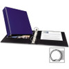 Avery Economy Binder - 2" Binder Capacity - Letter - 8 1/2" x 11" Sheet Size - 375 Sheet Capacity - 3 x Round Ring Fastener(s) - 2 Internal Pocket(s) - Vinyl - Blue - Recycled - Non Locking Mechanism - 1 Each