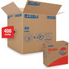 Wypall X80 Pop-Up Box Cloths - Cloth - 9.10" Width x 16.80" LengthBox - 400 / Carton - Red