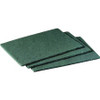 Scotch-Brite Scrubbing Pads - 6" Width x 9" Depth - 20/Pack - Synthetic - Green