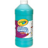 Crayola Washable Tempera Paint - 1 quart - 1 Each - Turquoise Blue