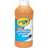 Crayola Washable Paint - 16 oz - 1 Each - Orange