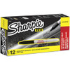 Sharpie Industrial Permanent Markers - Fine Marker Point - Black - 1 / Dozen