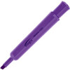 Integra Chisel Desk Liquid Highlighters - Chisel Marker Point Style - Purple - 1 Dozen
