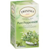 Twinings Pure Peppermint Herbal Tea Bag - 1.8 oz - 25 / Box