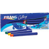 Prang Watercolor Crayons - 3.5" Length - 0.3" Diameter - Multi - 12 / Each