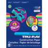 Tru-Ray Construction Paper - ClassRoom Project - 12"Width x 9"Length - 50 / Pack - Bright Assorted - Sulphite