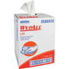 Wypall L40 Dry-Up Towels - 19.50" x 42" - 200 Sheets/Roll - White, Blue - Hydroknit - Absorbent, Strong, Soft - For Multipurpose - 200 / Carton