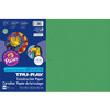 Tru-Ray Heavyweight Construction Paper - 18"Width x 12"Length - 50 / Pack - Holiday Green - Sulphite