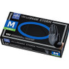 Medline Venom Nonsterile Nitrile Glove - Medium Size - Black - Textured, Powder-free, Latex-free - For Healthcare Working - 100 / Box