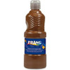 Prang Liquid Tempera Paint - 16 fl oz - 1 Each - Brown