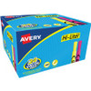 Avery Hi-Liter Desk-Style Highlighters - SmearSafe - Chisel Marker Point Style - Fluorescent Yellow, Fluorescent Pink Water Based Ink - 24 / Box