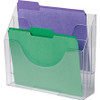 Rubbermaid Optimizers 3-Tier Organizer - 3 Tier(s) - 11.5" Height x 13.5" Width x 3.5" Depth - Clear - 1 Each