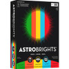 Astrobrights Inkjet, Laser Colored Paper - Gamma Green, Re-entry Red, Orbit Orange, Sunburst Yellow - 30% Recycled Content - Letter - 8 1/2" x 11" - 24 lb Basis Weight - 500 / Ream - FSC, Green Seal - Acid-free, Lignin-free