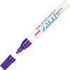 uni-ball Uni-Paint PX-20 Oil-Based Medium Point Marker - Medium Marker Point - Violet Oil Based Ink - 1 Dozen