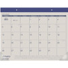 At-A-Glance Fashion Color Monthly Desk Pad - Julian Dates - Monthly - January 2023 till December 2023 - 1 Month Single Page Layout - 22" x 17" Sheet Size - 2.88" x 2.50" Block - Desktop - Black - Poly - 1 Each