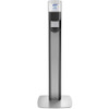 PURELL MESSENGER ES8 Silver Panel Floor Stand with Dispenser - Floor Stand - Graphite, Silver