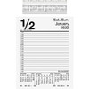 At-A-Glance Daily Pad-Style Desk Calendar Refill - Julian Dates - Daily - 1 Year - January 2023 till December 2023 - 7:00 AM to 4:30 PM - Half-hourly - 1 Day Single Page Layout - 5" x 8" Sheet Size - Desktop - White - Refillable - 1 Each
