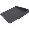 Advantus Silhouette Letter Tray - 1.8" Height x 9.3" Width x 11.8" Depth - Desktop, Counter - Gunmetal Gray - High Density Elastomer - 1 Each