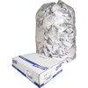 Genuine Joe Clear Trash Can Liners - Extra Large Size - 60 gal - 38" Width x 58" Length x 0.80 mil (20 Micron) Thickness - Low Density - Clear - Film - 100/Carton - Multipurpose