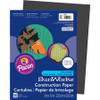 SunWorks Construction Paper - Multipurpose - 9"Width x 12"Length - 50 / Pack - Black