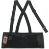 ProFlex Economy Elastic Back Support - 25" - 30" Waist Size - Strap Mount - Black