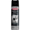 Weiman Products Stainless Steel Cleaner/Polish - Aerosol - 17 fl oz (0.5 quart) - Floral Scent - 6 / Carton - Clear