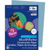 SunWorks Construction Paper - Multipurpose - 0.40"Height x 12"Width x 9"Length - 50 / Pack - Sky Blue - Paper