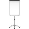 Quartet Prestige 2 Mobile Presentation Easel - 24" (2 ft) Width x 36" (3 ft) Height - White Painted Steel Surface - Graphite Aluminum Frame - Vertical - 1 Each