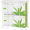 Medline Horizontal-Mount Wire Double Glove Box Holder - Horizontal - 1 / Pack - White