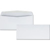 Quality Park No. 10 Regular Business Envelopes - Business - #10 - 9 1/2" Width x 4 1/8" Length - 24 lb - Gummed - Wove - 500 / Box - White