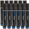 Bi-silque Inkstring XL Dry Erase Markers - 3 mm Marker Point Size - Bullet Marker Point Style - Black Gel-based Ink - 12 / Each