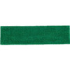 Rubbermaid Commercial Adaptable Flat Mop Microfiber Pad - 19.5" Length x 5.5" Depth - MicroFiber - Green